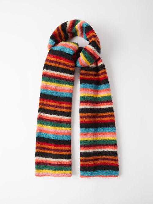 Paul Smith - Signature Stripe Wool Scarf - Mens - Multi