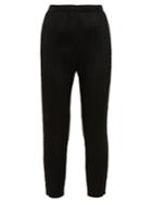 Pleats Please Issey Miyake Slim-leg Pleated Trousers