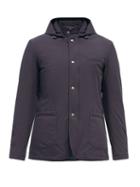 Mens Rtw Herno - Packable Hooded Padded Jacket - Mens - Navy