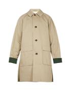 Burberry Point-collar Patch-pocket Coat