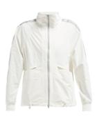 Matchesfashion.com Adidas By Stella Mccartney - Performance Logo Stripe Jacket - Womens - White