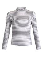 Matchesfashion.com Golden Goose Deluxe Brand - Iman Striped Cotton Blend Jersey T Shirt - Womens - White/blue