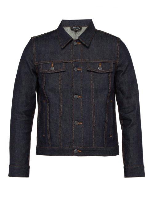Matchesfashion.com A.p.c. - Brady Denim Jacket - Mens - Indigo