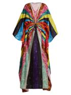 Mary Katrantzou Asso Geometric-print Silk Kaftan