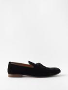 Tom Ford - Nicholass Tasselled Velvet Loafers - Mens - Black