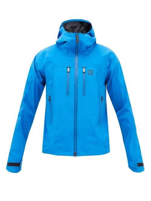66 North - Hornstrandir Gore-tex Shell Jacket - Mens - Blue