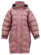 Matchesfashion.com Adidas By Stella Mccartney - Long Padded Hooded Jacket - Womens - Pink