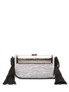 Matchesfashion.com Bienen-davis - Rgine Metallic Clutch - Womens - Silver