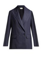 The Row Presner Double-breasted Wool Blazer