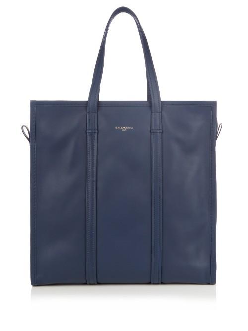 Balenciaga Bazar Medium Leather Tote