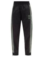 Mens Activewear Fendi - Logo-appliqu Technical Shell Track Pants - Mens - Black