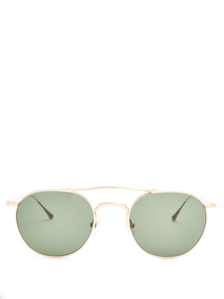 Matsuda Round-frame Sunglasses