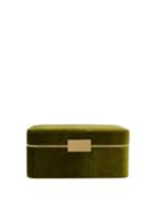 Matchesfashion.com Aerin - Beauvais Velvet Jewellery Box - Dark Green