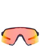 Matchesfashion.com 100% - S3 Hiper Mirrored Cycle Sunglasses - Mens - Black