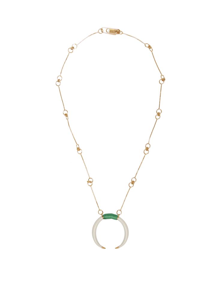 Aurélie Bidermann Caftan Moon Gold-plated Necklace