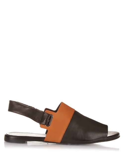 Robert Clergerie Gassot Leather Sandals