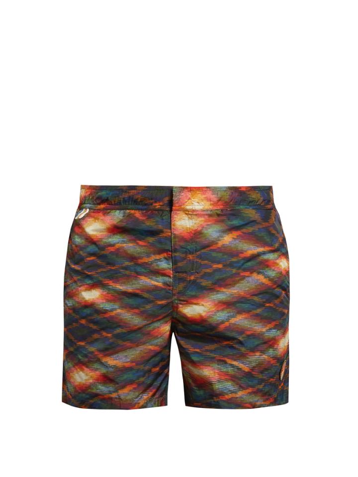Missoni Abstract-print Swim Shorts