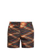 Missoni Abstract-print Swim Shorts