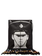 Matchesfashion.com Jw Anderson - Gilbert & George Printed Canvas Bag - Womens - Black Multi