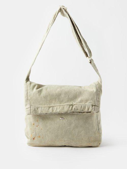 Our Legacy - Sling Denim Cross-body Bag - Mens - Beige