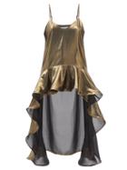 Palmer/harding Palmer//harding - Ruffled Lam Camisole - Womens - Gold