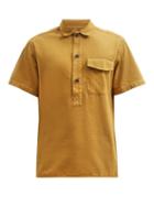 Matchesfashion.com Oliver Spencer - Dock Organic-cotton Shirt - Mens - Khaki