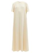 Ladies Rtw The Row - Robi Crepe Longline Dress - Womens - Cream