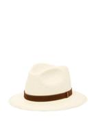 Matchesfashion.com Borsalino - Country Straw Panama Hat - Mens - Beige