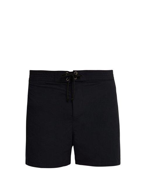 Matchesfashion.com Bower - Drawstring Board Shorts - Mens - Black