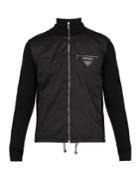 Prada Shell-panelled Wool Track Top