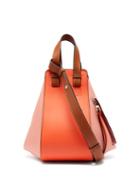 Matchesfashion.com Loewe - Hammock Small Grained Leather Tote Bag - Womens - Pink Multi