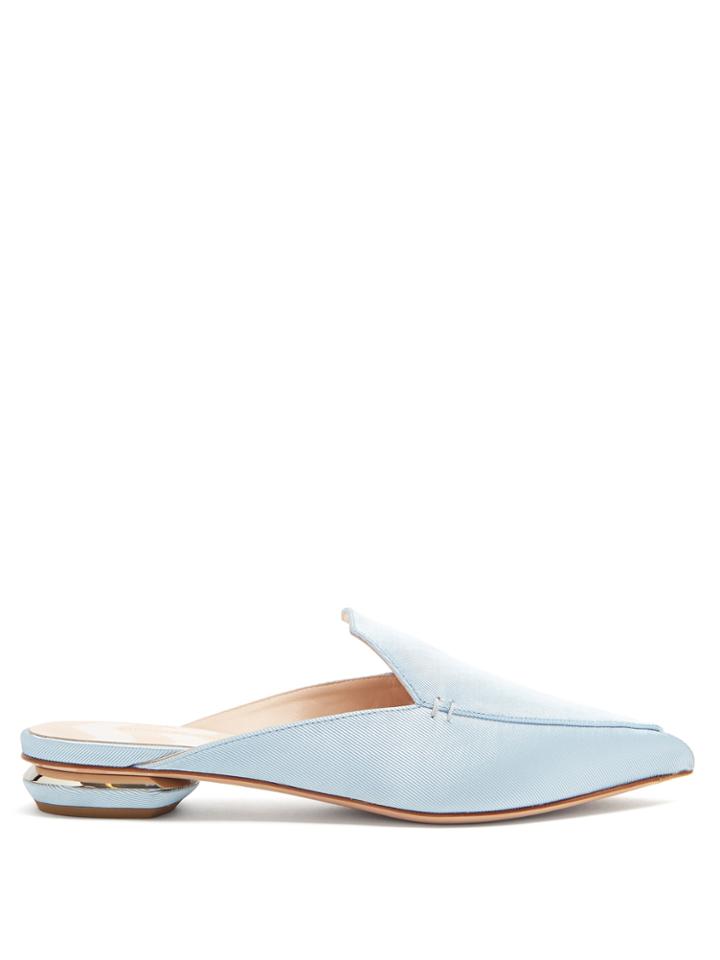 Nicholas Kirkwood Beya Satin Loafer