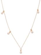 Matchesfashion.com Mateo - 5 Point Pearl & 14kt Gold Necklace - Womens - Pearl