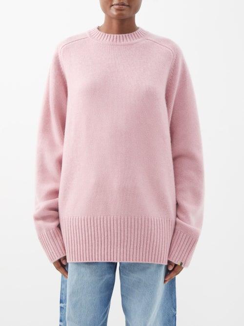 Extreme Cashmere - No.236 Mama Oversized Cashmere Sweater - Womens - Pink