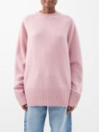 Extreme Cashmere - No.236 Mama Oversized Cashmere Sweater - Womens - Pink