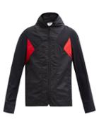 Matchesfashion.com Marine Serre - Optic-moon Print Hooded Technical Jacket - Mens - Black Red