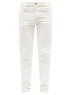Mens Rtw Tom Ford - Japanese Selvedge Slim-leg Jeans - Mens - Cream