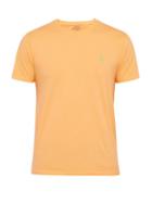 Matchesfashion.com Polo Ralph Lauren - Logo Embroidered Cotton Jersey T Shirt - Mens - Orange