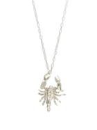 Matchesfashion.com Ambush - Scorpion Pendant Sterling Silver Necklace - Mens - Silver
