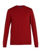 Matchesfashion.com A.p.c. - Felix Wool Blend Crew Neck Sweater - Mens - Red