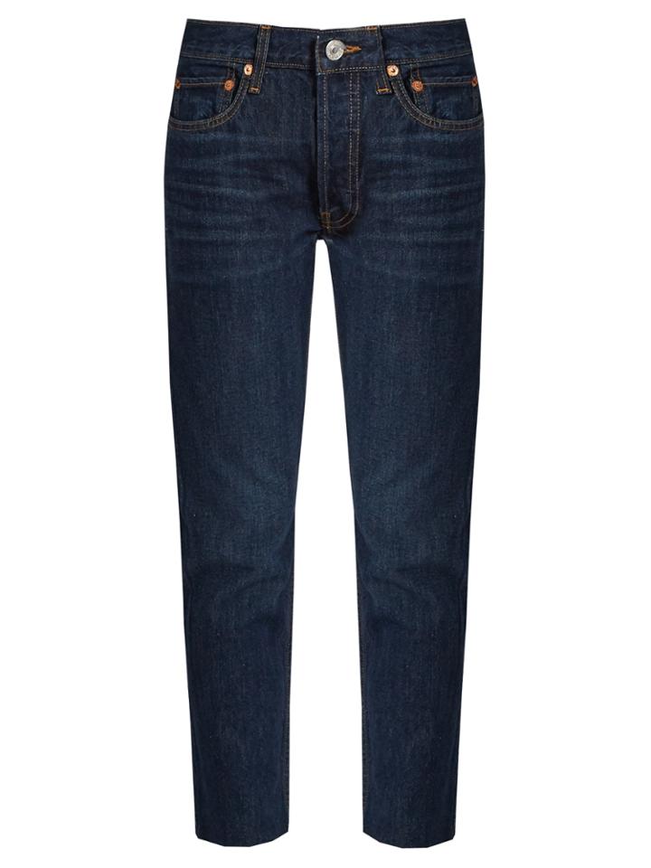 Re/done Originals Mid-rise Slim-leg Cropped Jeans