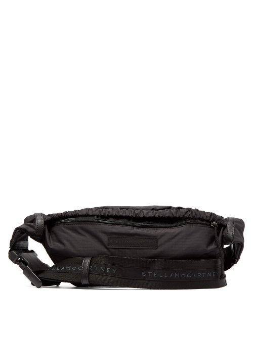 Matchesfashion.com Stella Mccartney - Logo Embellished Belt Bag - Mens - Black