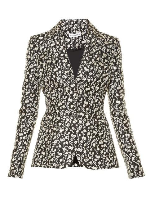 Altuzarra Parthia Floral-jacquard Jacket