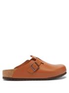 Birkenstock - Boston Leather Sandals - Mens - Brown