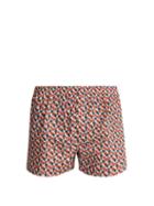 Matchesfashion.com Sunspel - Liberty Floral Print Cotton Boxer Shorts - Mens - Multi