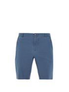 Atm Raw-edge Cotton-blend Shorts