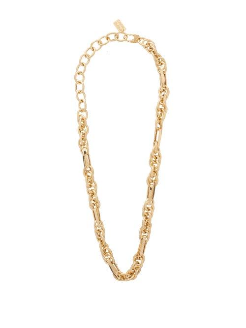 Matchesfashion.com Lauren Rubinski - Chain-link 14kt Gold Necklace - Womens - Yellow Gold