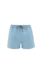 Matchesfashion.com Paul Smith - Classic Fit Swim Shorts - Mens - Light Blue