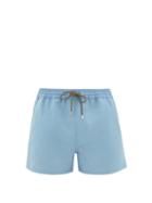 Matchesfashion.com Paul Smith - Classic Fit Swim Shorts - Mens - Light Blue