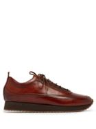 Matchesfashion.com Grenson - Sneaker 12 Leather Trainers - Mens - Brown